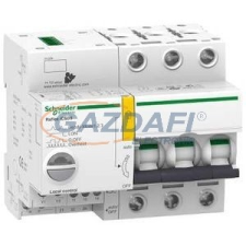 SCHNEIDER A9C62363 ACTI9 Reflex iC60N beépített megszakító vezérlés, 3P, C, 63A villanyszerelés