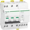 SCHNEIDER A9DC7732 ACTI9 iCV40 áramvédős kismegszakító, A osztály, 3P-N, C, 32A, 300mA