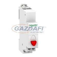 SCHNEIDER A9E18031 ACTI9 iPB nyomógomb, 1NC, piros villanyszerelés