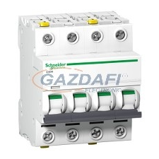 SCHNEIDER A9F04401 ACTI9 iC60N kismegszakító, 4P, C, 1A villanyszerelés