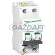 SCHNEIDER A9F04606 ACTI9 iC60N kismegszakító, 1P+N, C, 6A villanyszerelés