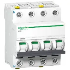 SCHNEIDER A9F04720 ACTI9 iC60N kismegszakító, 3P+N, C, 20A villanyszerelés