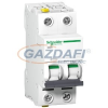 SCHNEIDER A9F07206 ACTI9 iC60H kismegszakító, 2P, C, 6A