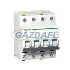 SCHNEIDER A9F95410 ACTI9 iC60L kismegszakító, 4P, K, 10A, monokonnekt villanyszerelés