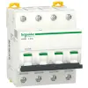 SCHNEIDER A9K24406 ACTI9 iK60N 6kA kismegszakító, 4P, C, 6A