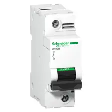 SCHNEIDER A9N18448 ACTI9 C120H kismegszakító, 1P, C, 125A villanyszerelés