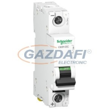 SCHNEIDER A9N61500 ACTI9 C60H-DC kismegszakító, 1P, C, 0.5A, 250VDC villanyszerelés