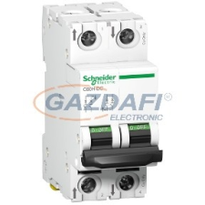 SCHNEIDER A9N61533 ACTI9 C60H-DC kismegszakító, 2P, C, 25A, 500VDC villanyszerelés