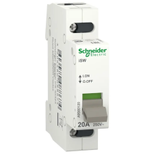 SCHNEIDER A9S60120 ACTI9 iSW kapcsoló, 1P, 20A, 250V villanyszerelés