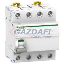 SCHNEIDER A9S70763 ACTI9 iSW-NA távkioldható terheléskapcsoló, 3P-N, 63A, 415VAC villanyszerelés