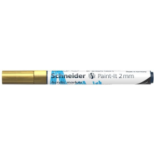 SCHNEIDER Akril marker, 2 mm, SCHNEIDER "Paint-It 310", arany filctoll, marker