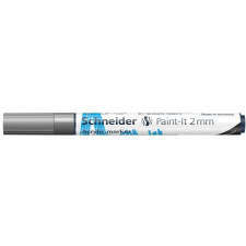 SCHNEIDER Akril marker, 2 mm, SCHNEIDER "Paint-It 310", ezüst filctoll, marker