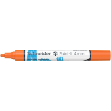 SCHNEIDER Akril marker, 4 mm, SCHNEIDER &quot;Paint-It 320&quot;, narancssárga filctoll, marker