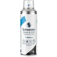 SCHNEIDER Akrilfesték spray, 200 ml, SCHNEIDER "Paint-It 030", ezüst akrilfesték