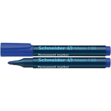SCHNEIDER Alkoholos marker, 1-3 mm, kúpos, SCHNEIDER "Maxx 130", kék filctoll, marker
