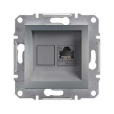 SCHNEIDER Asfora adatcsatlakozó dugalj UTP Cat5e süllyesztett nemesacél Schneider - EPH4300162 villanyszerelés