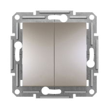 SCHNEIDER ASFORA EPH0600169 Beltéri kettős váltókapcsoló villanyszerelés