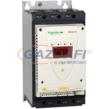SCHNEIDER ATS22D62S6U Altistart 22 lágyindító, 62A, 3f, 208…600VAC, 110VAC vezérlőfeszültség, Modbus RTU villanyszerelés