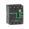 SCHNEIDER C11N6TM040B kompakt megszakító NSXm N (50 kA 415 VAC), 4P 3d, 40 A beállítás TMD kioldóegység, sajtolható sarukkal és síncsatlakozókkal