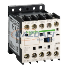 SCHNEIDER CA3KN31JD Segédkapcsoló 3 záró, 1 nyitó, 12 V DC villanyszerelés