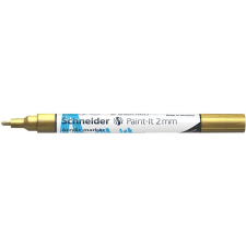 SCHNEIDER Dekormarker, akril, 2 mm, SCHNEIDER "Paint-It 310", arany filctoll, marker
