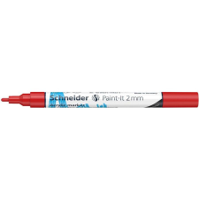 SCHNEIDER Dekormarker, akril, 2 mm, SCHNEIDER "Paint-It 310", piros filctoll, marker
