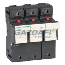 SCHNEIDER DF223C Biztosíték tartó 3P 125A biztosítékhoz villanyszerelés