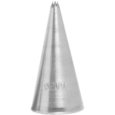 SCHNEIDER Díszítőcső, csillag alakú, Schneider, 2 mm sütés és főzés