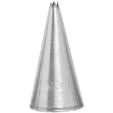SCHNEIDER Díszítőcső, csillag alakú, Schneider, 3 mm sütés és főzés