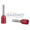 SCHNEIDER DZ5CE010 Érvéghüvely 1,0 mm2 NFC 10x100db bliszteres kiszerelésben piros L=13,5mm