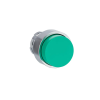 SCHNEIDER Easy Harmony XB2, Nyomógomb fej, kiemelkedő, zöld, fém, 22mm, visszatérő, jelöletlen ZB2BL3C Schneider