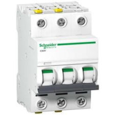 SCHNEIDER Electric ACTI9 iC60H kismegszakító 3P, D, 20A A9F08320 (A9F08320) villanyszerelés