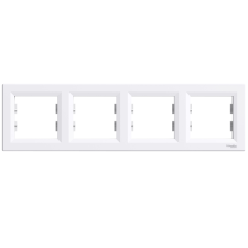 Schneider Electric ASFORA 4-ES KERET VÍZSZINTES FEHÉR PEPH5800421 villanyszerelés