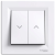 Schneider Electric EPH1300521 ASFORA redőnykapcsoló fehér