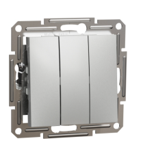 Schneider Electric EPH2100161 ASFORA Hármas kapcsoló, alumínium (3x101) villanyszerelés