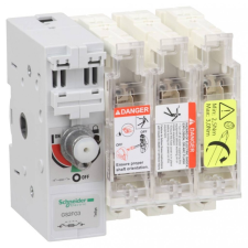 Schneider Electric GS2FG3 Biztosítóbetétes megszakító szakaszoló villanyszerelés