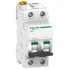 Schneider Electric Kismegszakító 2P,10A, B karakterisztika, 10 kA Acti9 IC60H (Schneider A9F06210)