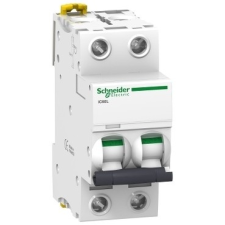 Schneider Electric Kismegszakító 2P,16A, C karakterisztika, 15 kA Acti9 IC60L (Schneider A9F94216) villanyszerelés