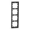 Schneider Electric MERTEN D-Life négyes keret, antracit MEG4040-6534 Schneider