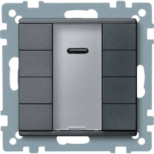 Schneider Electric MTN627914 Merten-KNX 4-es IR nyomógomb , SystemM, antracit villanyszerelés