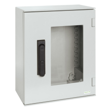 Schneider Electric NSYPLM64BG Thalassa PLM műanyag szekrény, teli ajtóval, 647x436x250, IP66, bakelit szerelőlappal villanyszerelés