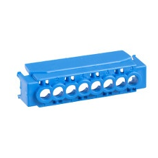 Schneider Electric Schneider 13586 K.fedél 4/8 furatos csatlakozóblokk (nulla-föld sín) villanyszerelés