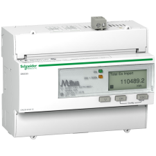 Schneider Electric Schneider A9MEM3335 digitális fogyasztásmérő 3 fázis 125A, M-Bus, MID villanyszerelés