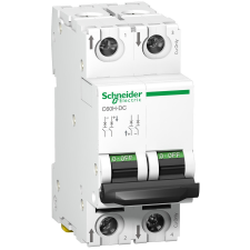 Schneider Electric Schneider A9N61539 ACTI9 C60H-DC kismegszakító, 2P, C, 63A, 500VDC villanyszerelés