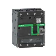 Schneider Electric SCHNEIDER C12F6TM160B ÚJ GENCompact NSXm 36kA TM160D 4P/3T sín villanyszerelés