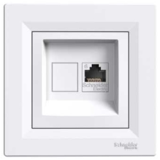 Schneider Electric Schneider EPH4700121 ASFORA fehér 1xRJ45 Cat6 UTP aljzat (EPH4700121) villanyszerelés