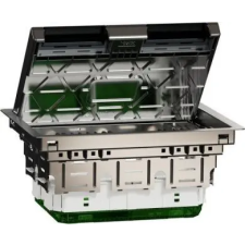 Schneider Electric SCHNEIDER INS52123 UNICA SYSTEM+ Padlódoboz, 12 modulos, fém bútor