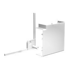 Schneider Electric Schneider ISM10103P OPTILINE 45 kanyarelem 90°, 75x55 mm, műanyag, polárfehér villanyszerelés