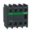 Schneider Electric SCHNEIDER LADN04 Segédérintkező blokk, homloklapi, 4NY, csavaros csatlakozás