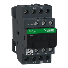 Schneider Electric Schneider LC1D098U7 AC mágneskapcsoló, 20A (AC1), csavaros csatlakozású, 2Z+2NYpólus villanyszerelés